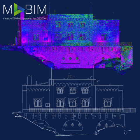 3D laserové skenování stavební Pasport